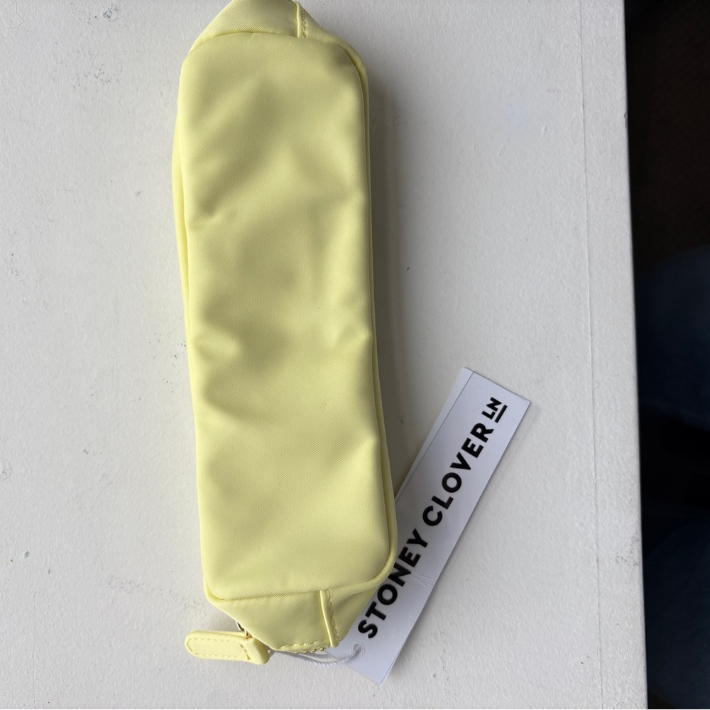 NWT Stoney Clover Yellow Pencil Case